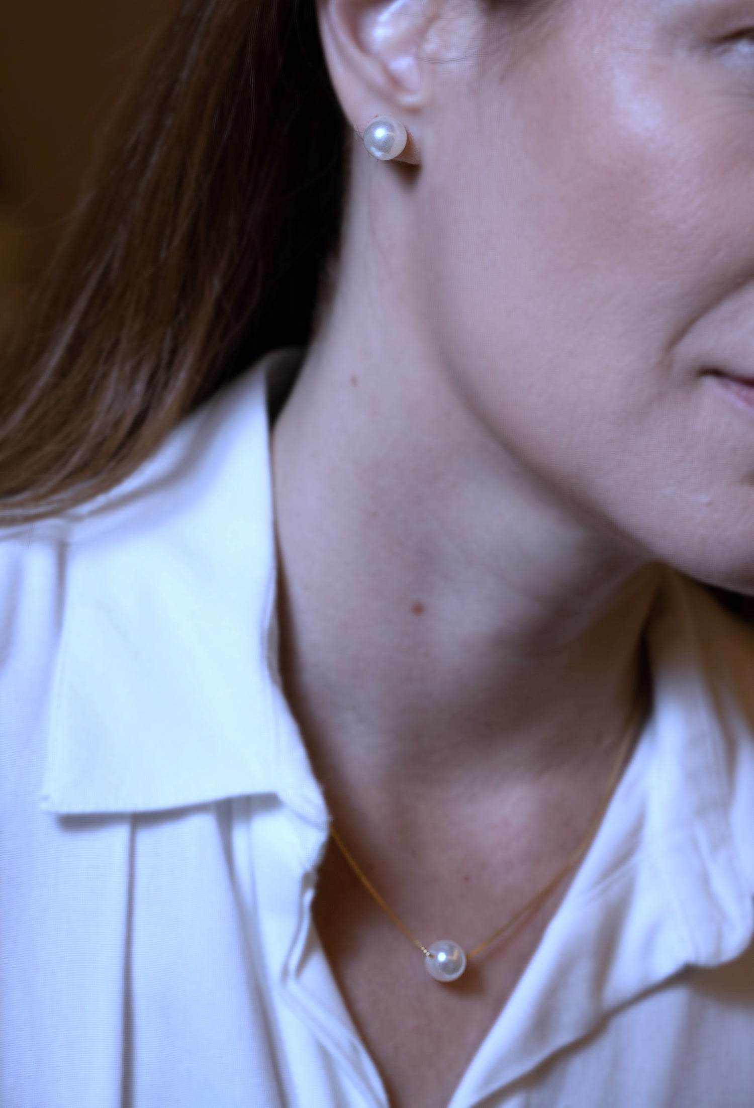 Conjunto Pérolas Dourado