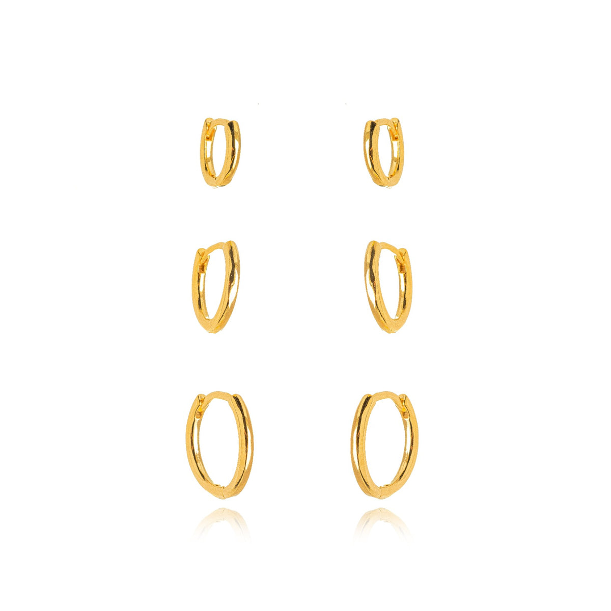 BRINCO DESPERTAR TRIO ARGOLA OURO