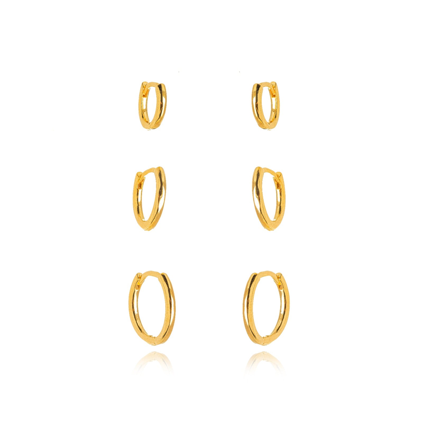 BRINCO DESPERTAR TRIO ARGOLA OURO