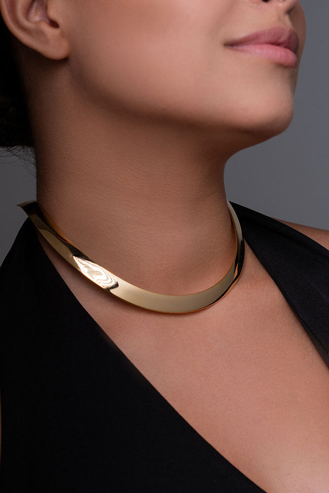 CHOKER FITA OURO