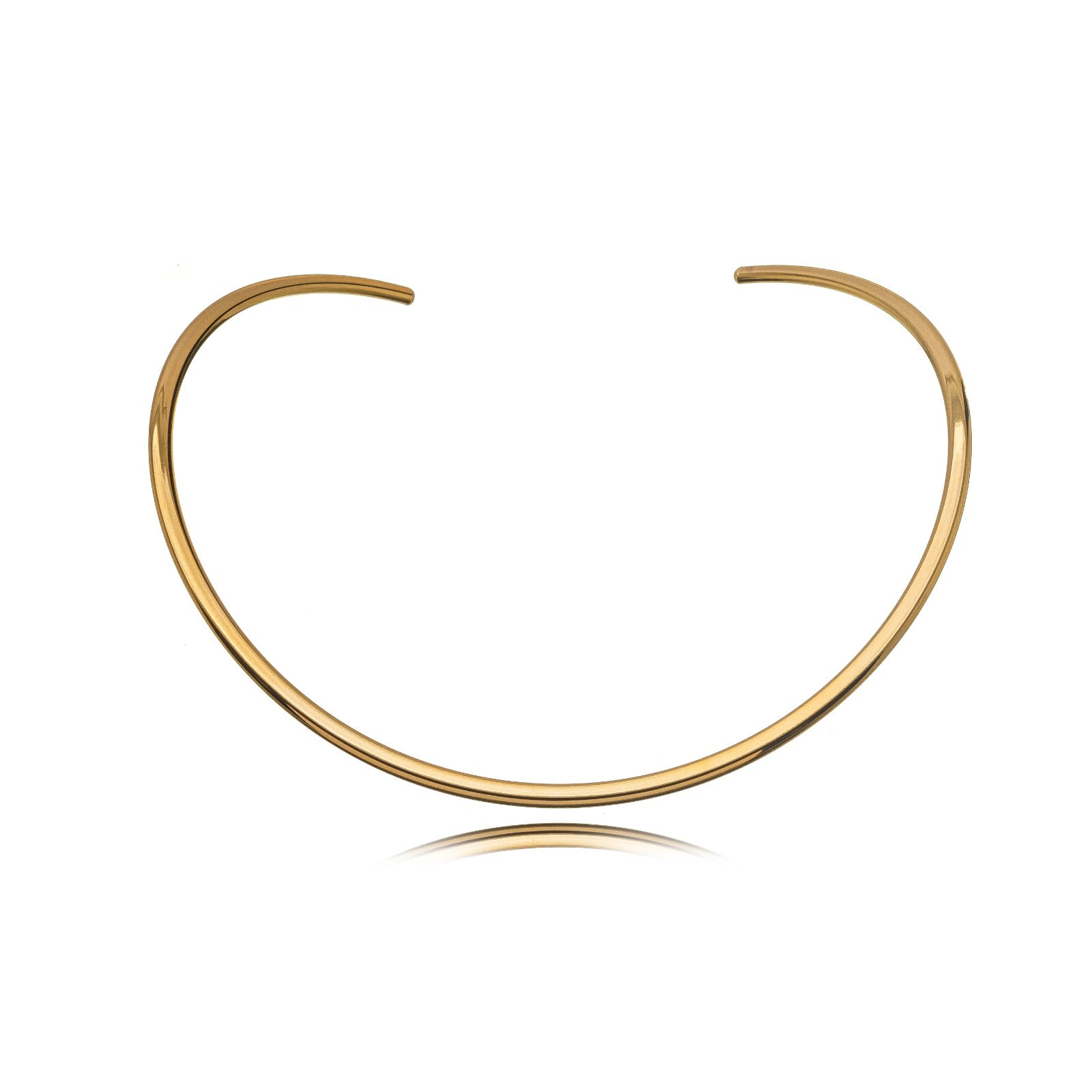 CHOKER ARO LISO DOURADO