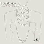 CHOKER BOLAS LISAS BICOLOR