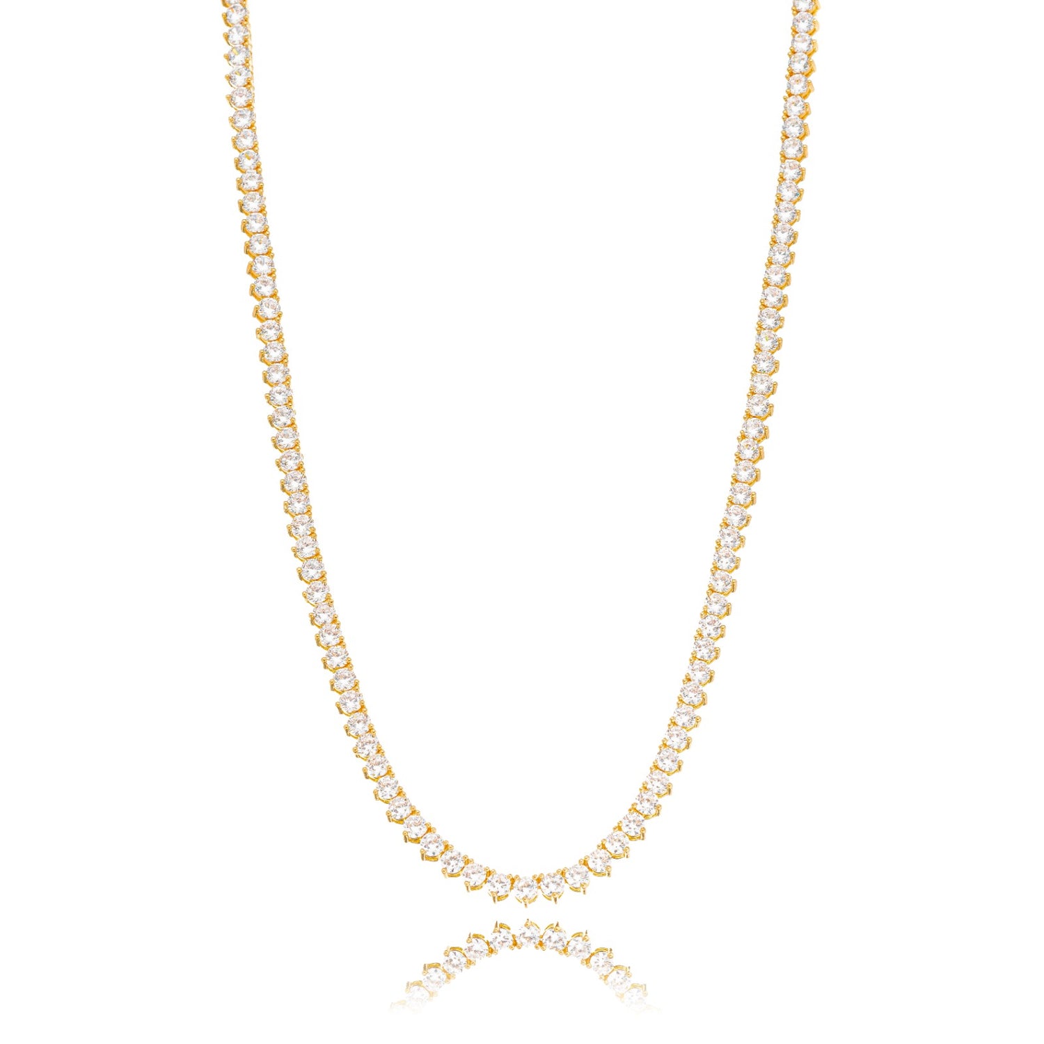 COLAR RIVIERA AURORA OURO 45 CM