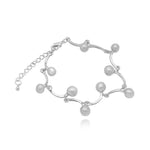 PULSEIRA BOLAS FOSCO RÓDIO